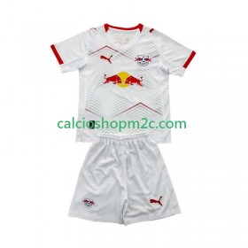 RB Leipzig Bambino Maglia Prima 2025/2026 Manica Corta